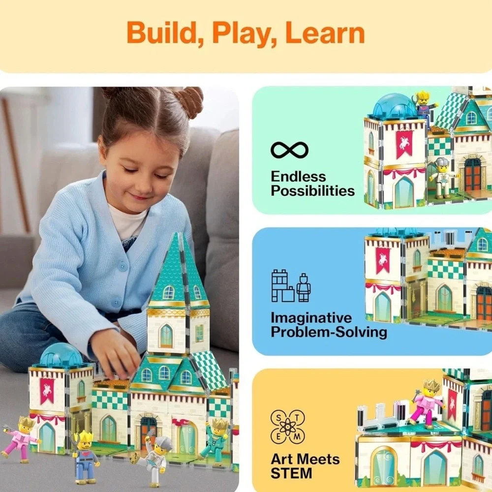 Castle Building Set - Multicolor - Picture 4 of 8